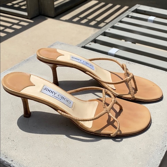 Jimmy Choi tan sandals - Picture 5 of 6